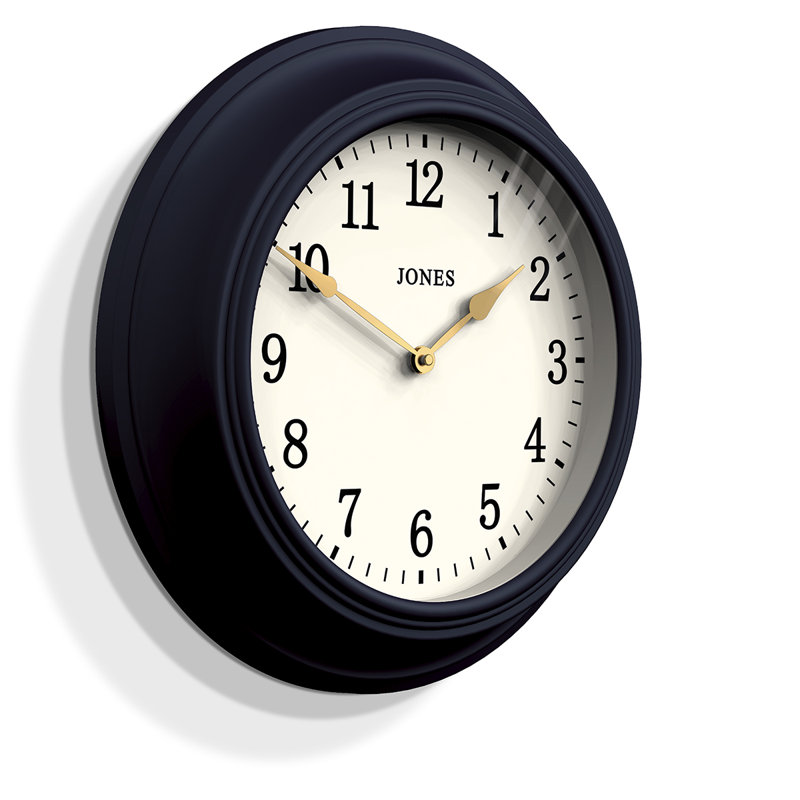 Jones Clocks Jones 40.5cm Wall Clock & Reviews Wayfair.co.uk